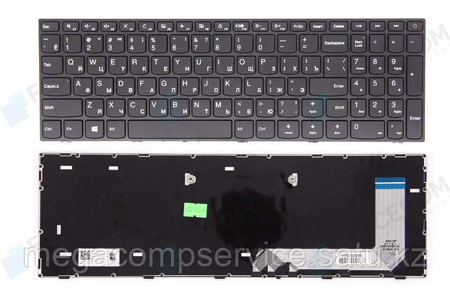 Клавиатура для ноутбука Lenovo IdeaPad 110-15ISK, RU, черная, фото 2
