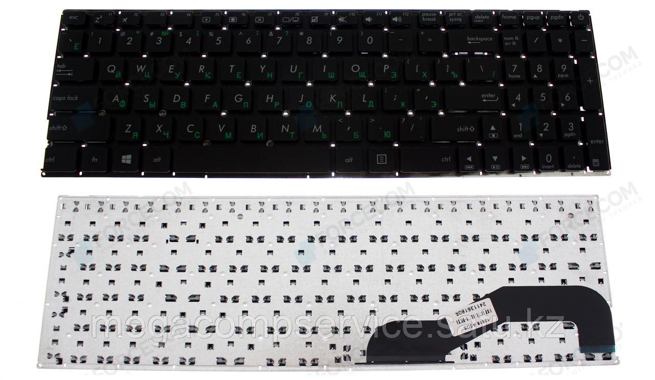 Клавиатура для ноутбука Asus X540, RU, без рамки ,черная - фото 1 - id-p94835039