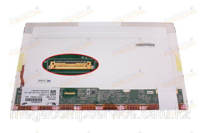 ЖК экран для ноутбука 15.6" Samsung, LTN156KT01, WXGA++ 1600x900, LED, фото 2