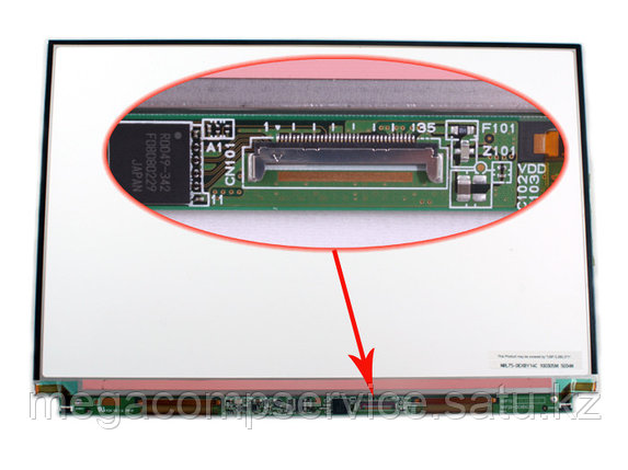 ЖК экран для ноутбука 13.3" Toshiba, LTD133EXBY, WXGA 1280х800, LED, фото 2