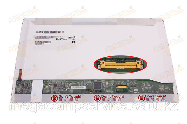 ЖК экран для ноутбука 14" AU Optronics, B140RW01 V.2, WXGA++ 1600х900, LED 30 pin, контактная группа справа,, фото 2