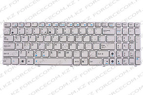 Клавиатура для ноутбука Asus G60, ENG, белая, фото 2