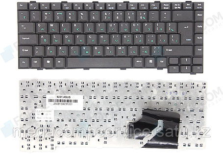 Клавиатура для ноутбука Asus W2, RU, черная, фото 2