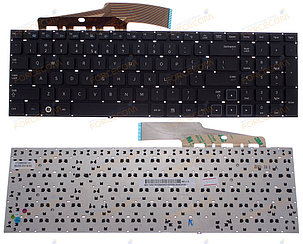 Клавиатура для ноутбука Samsung 300E7A/ 300 series, V129960AS1, 17.3", ENG, черная, фото 2