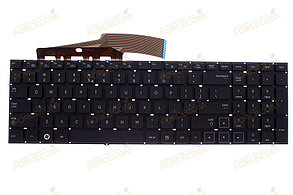 Клавиатура для ноутбука Samsung 300E7A/ 300 series, V129960AS1, 17.3", ENG, черная, фото 2