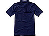 Calgary мужская футболка-поло с коротким рукавом, темно-синий, фото 3