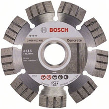 Диск отрезной Bosch Best For Concrete 2608602651 115×22.23 мм