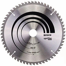Пильный диск Bosch Optiline Wood 2608640436 254x30 мм