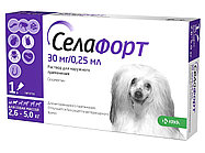 «Селафорт» для собак массой 2,6-5,0 кг