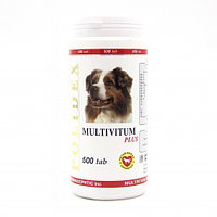 POLIDEX Multivitum Plus для собак, 500 табл