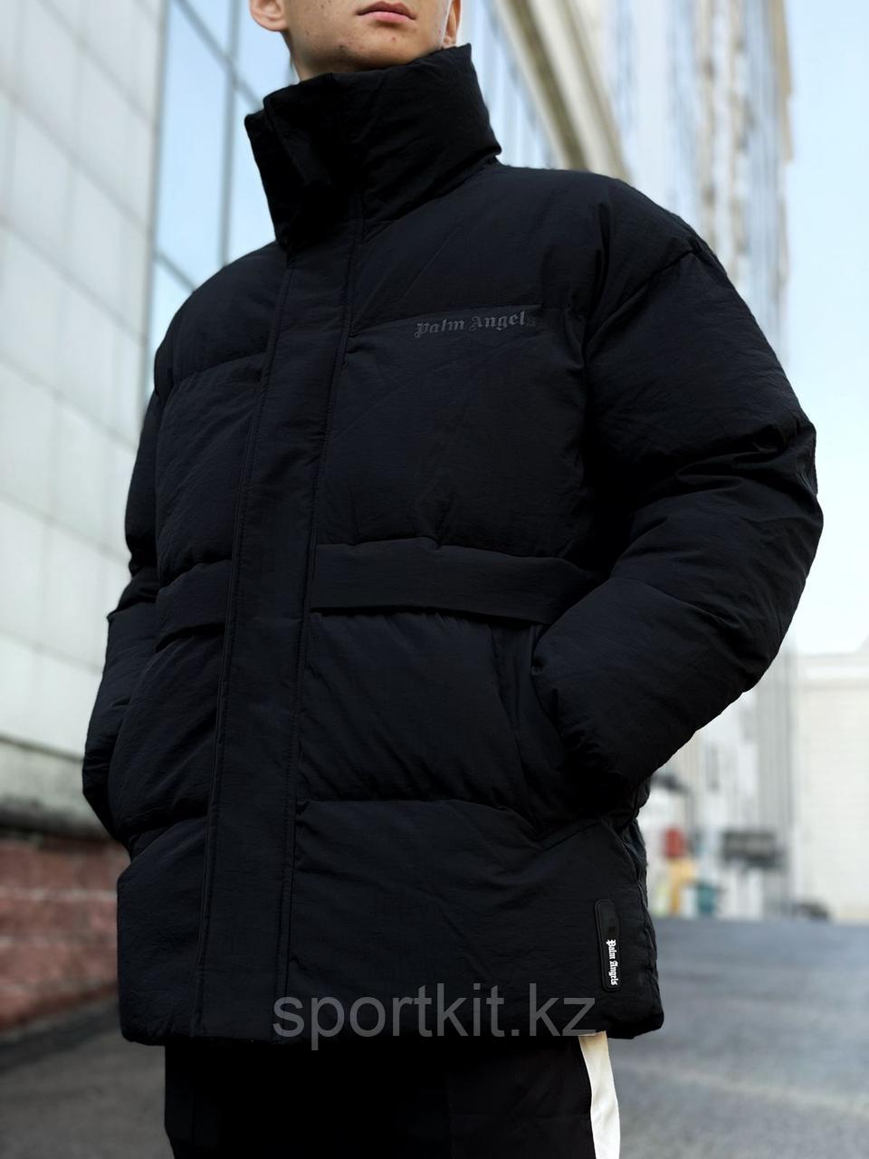 Мужская куртка Palm Angels 10006-3, черная - фото 1 - id-p94846861