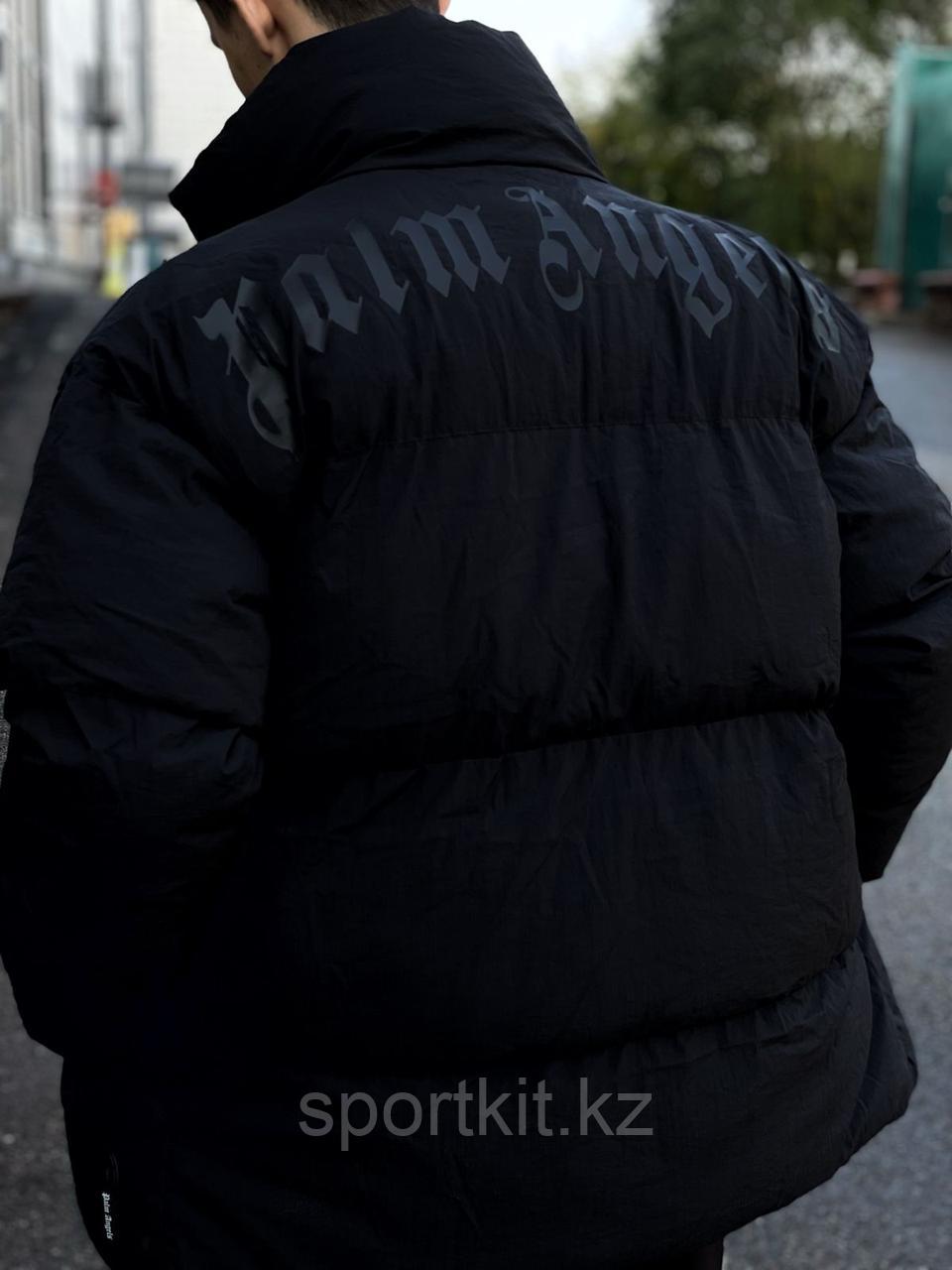 Мужская куртка Palm Angels 10006-3, черная - фото 3 - id-p94846861