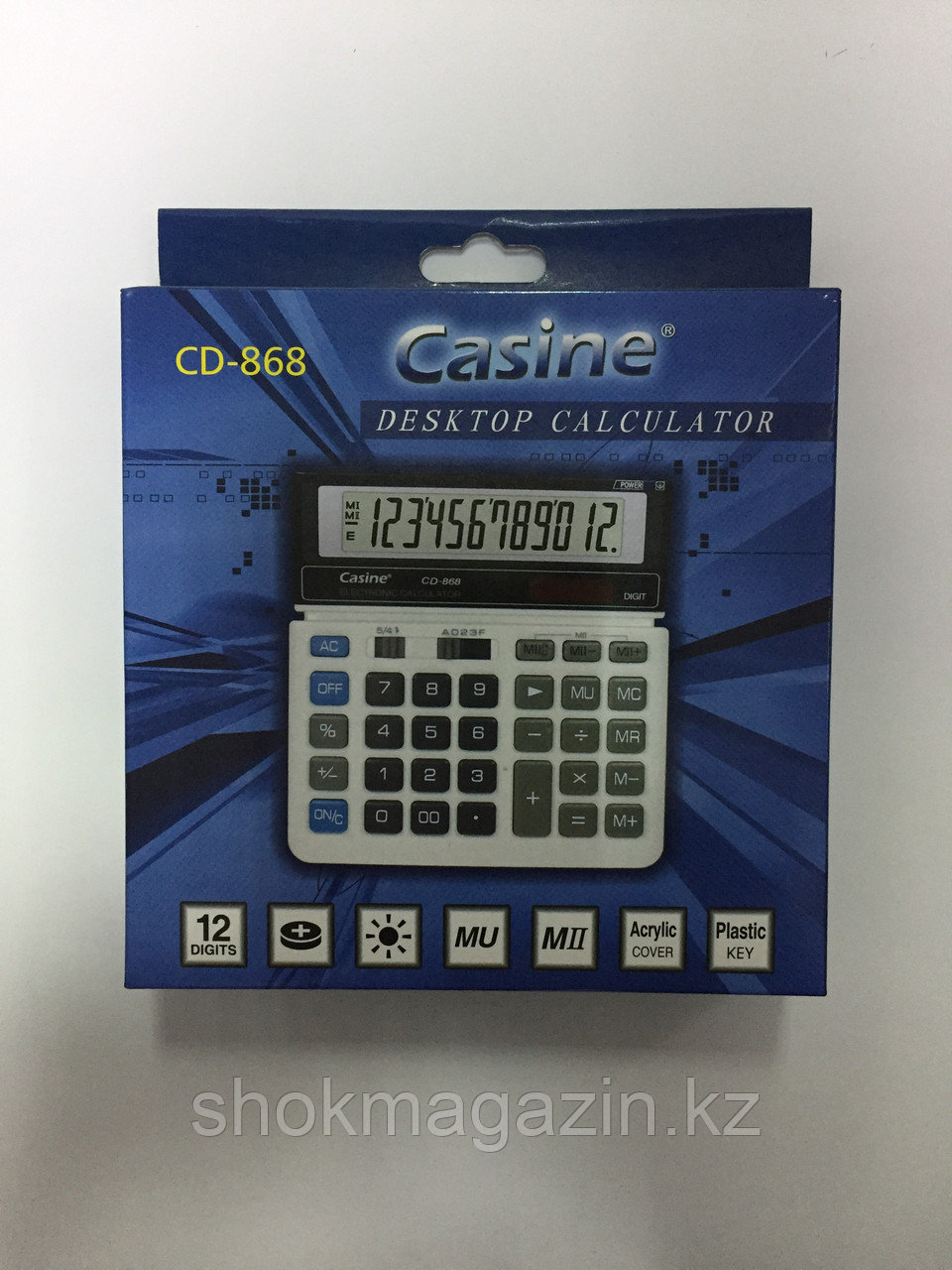 Калькулятор Casine 12-разрядный CD-868 - фото 1 - id-p3439369