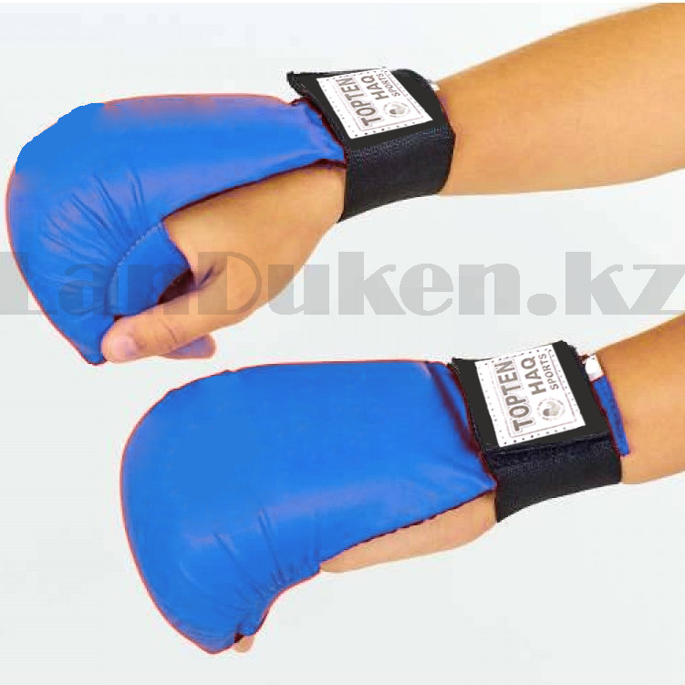 Перчатки для каратэ Top ten синие размер М - фото 3 - id-p94848940