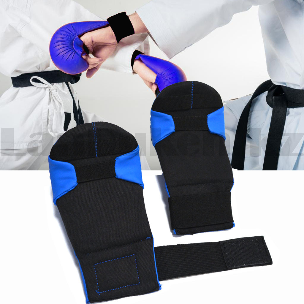 Перчатки для каратэ Top ten синие размер М - фото 6 - id-p94848940