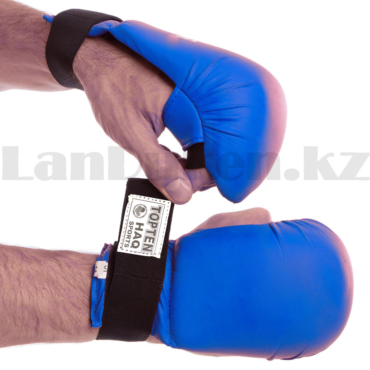 Перчатки для каратэ Top ten синие размер М - фото 10 - id-p94848940
