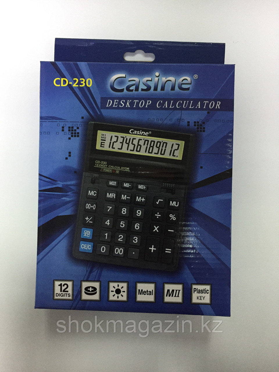 Калькулятор Casine 12-разрядный CD-230 - фото 1 - id-p8872515