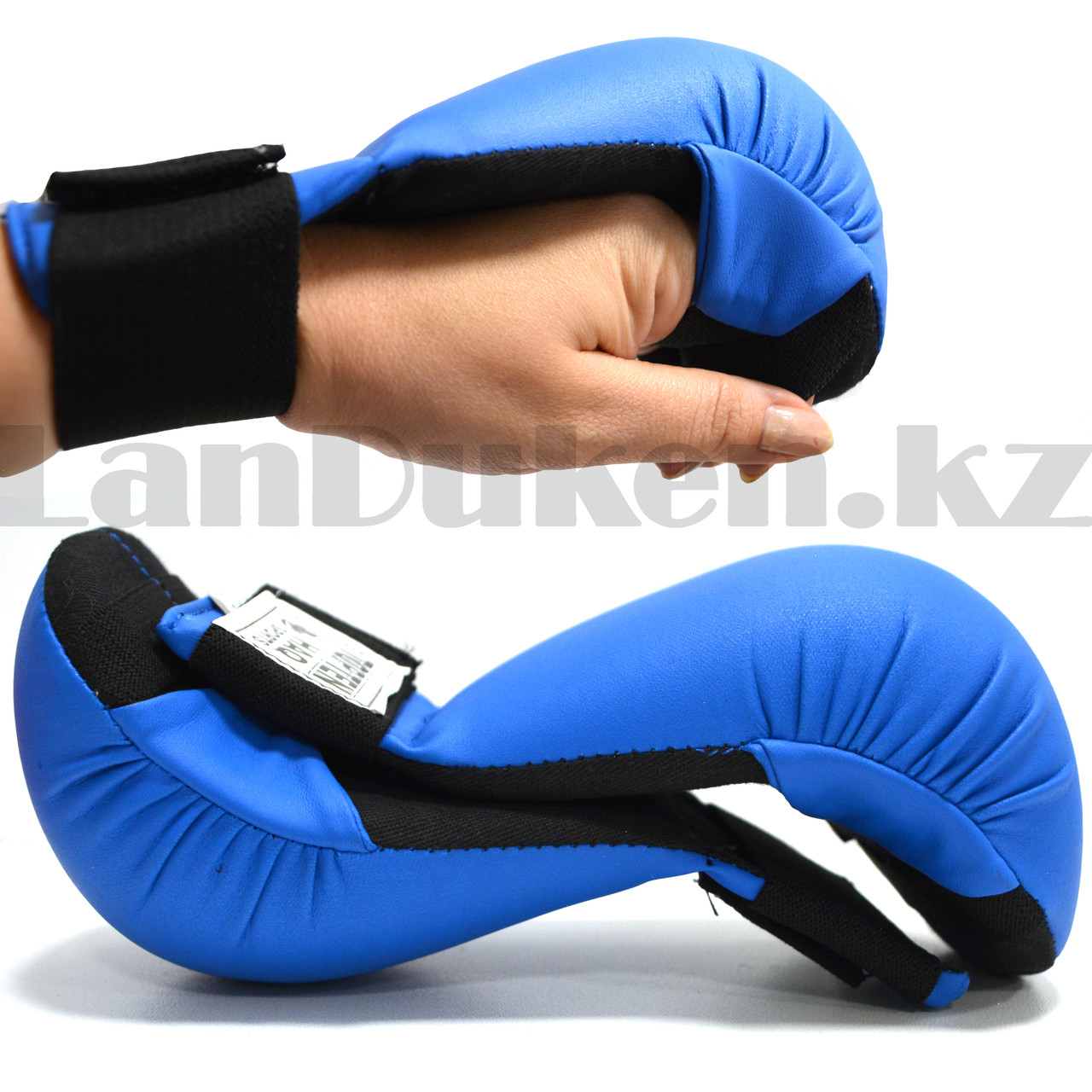Перчатки для каратэ Top ten синие размер L - фото 8 - id-p94848946