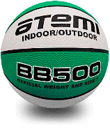 Мяч баскетбольный Atemi, р.7, резина ПУ, 8 панелей, BB500