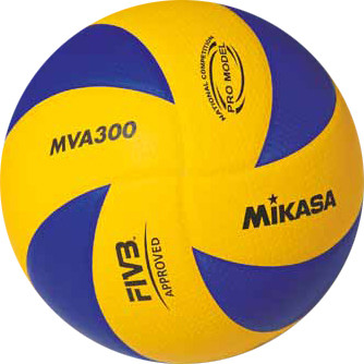Мяч волейбольный mikasa MVA300 - фото 1 - id-p87796461
