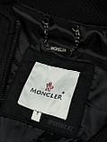 Бомбер Moncler черные 10003-2, фото 4