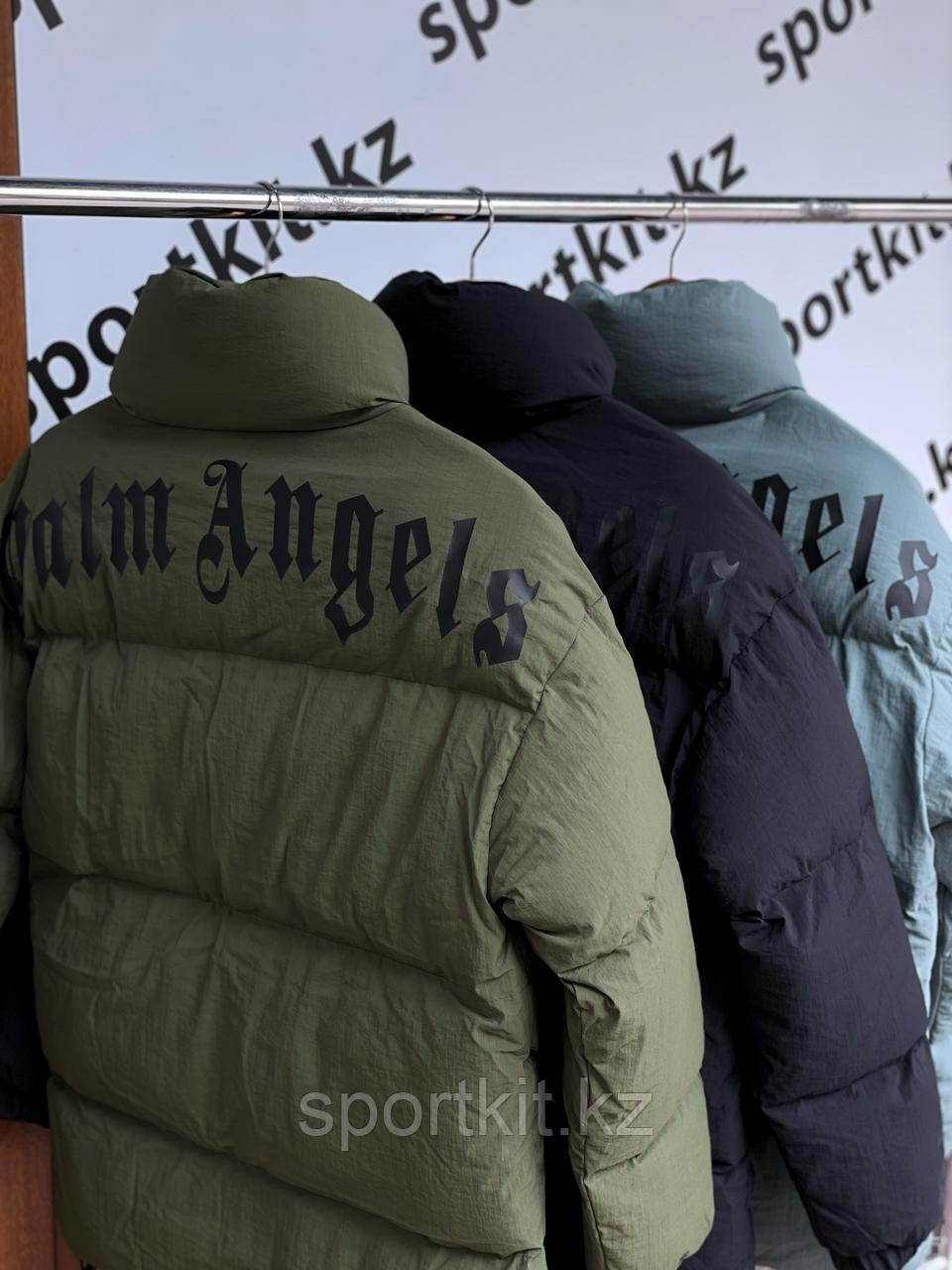Мужская куртка Palm Angels 10006-2, хаки - фото 7 - id-p94880617