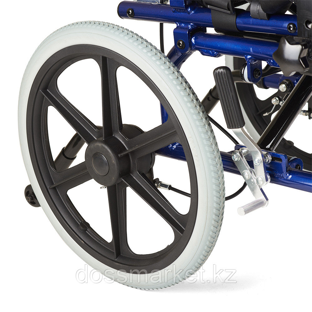 Кресло-коляска для инвалидов DS218A, Механическая, ДЦП - фото 2 - id-p94883086