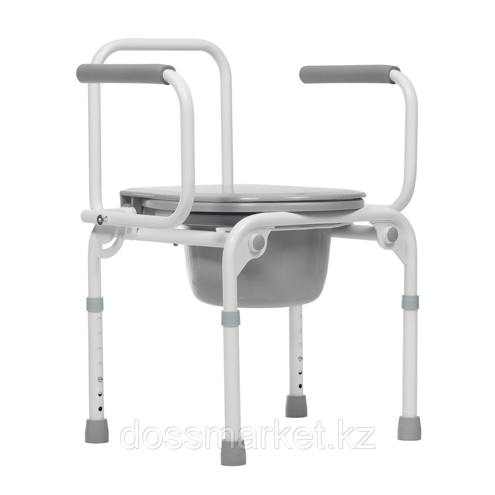 Кресло-стул инвалидное с санитарным оснащением "Ortonica" TU 3  (с откидными подлокотниками)