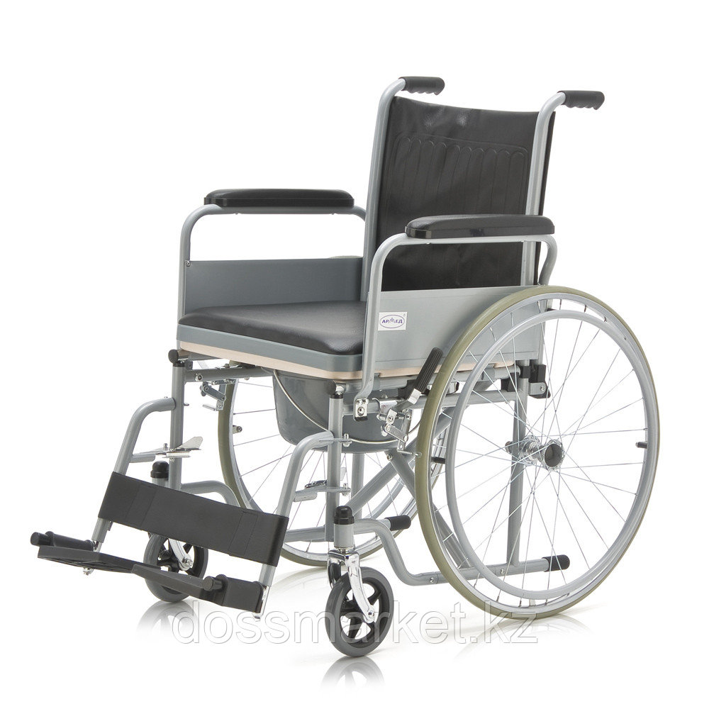 Кресло-коляска для инвалидов FS 682 "Armed" (с санитарным оснащением) - фото 6 - id-p94883133