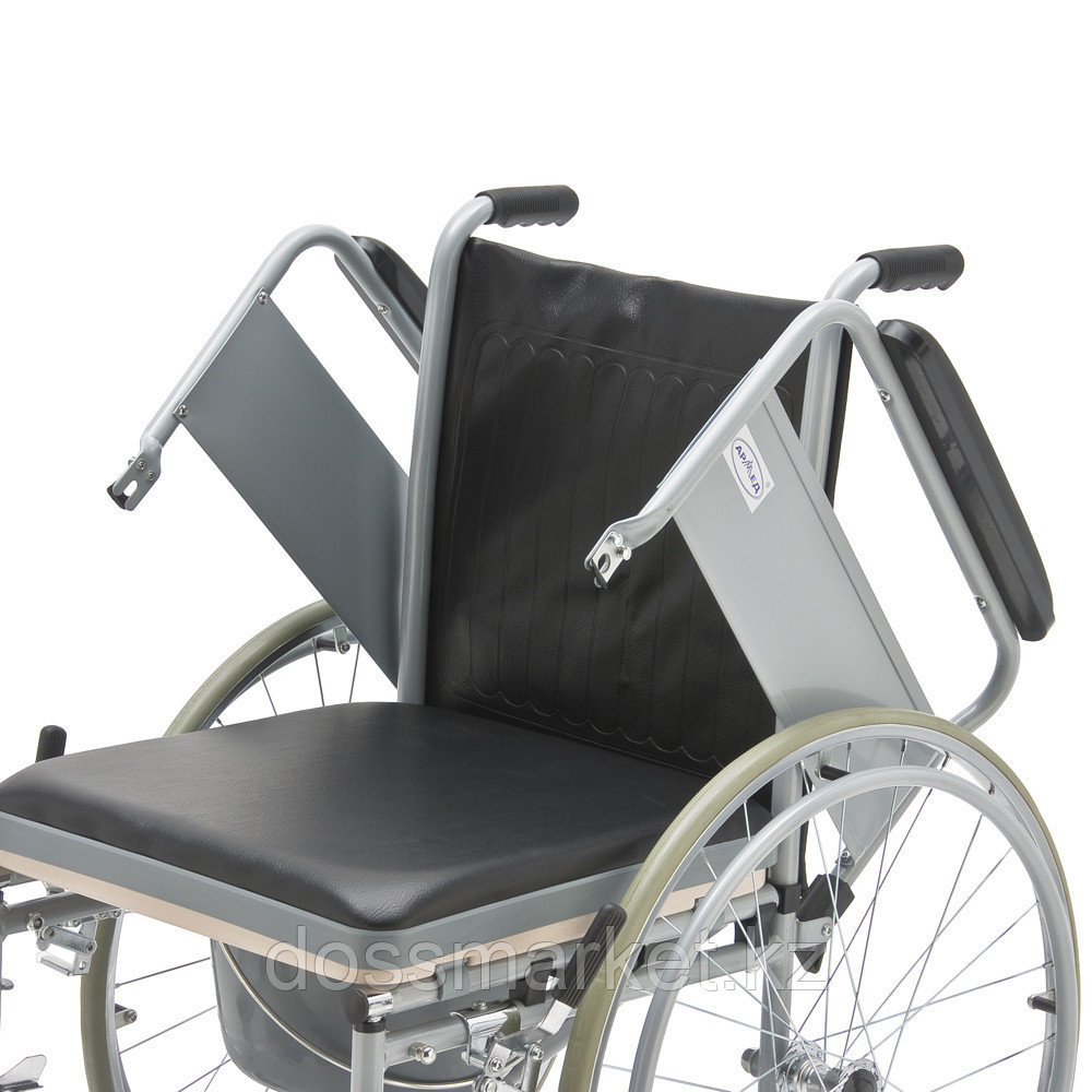 Кресло-коляска для инвалидов FS 682 "Armed" (с санитарным оснащением) - фото 7 - id-p94883133