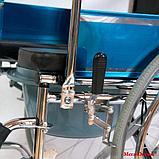 Инвалидная коляска FS 682 со съемным U-образным вырезом (с санитарным оснащением), фото 5