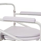 Кресло-коляска для инвалидов FS 696 "Armed" (с санитарным оснащением), фото 9