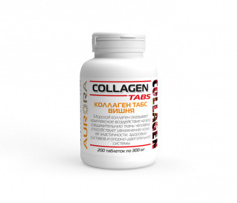 Коллаген табс Вишня (Collagen Tabs). Морской коллаген