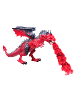 Радиоуправляемая игрушка Dinosaur Planet Дракон со светом и звуком, на батарейках (красн). 1105776