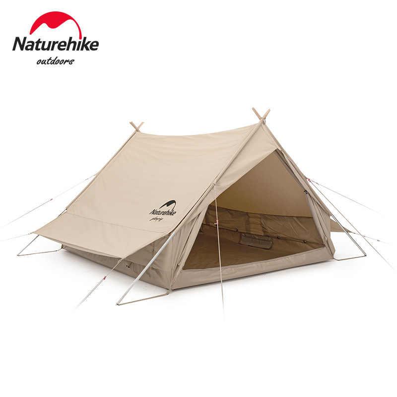 Палатка 4-местная Naturehike NH20ZP011 бежевая