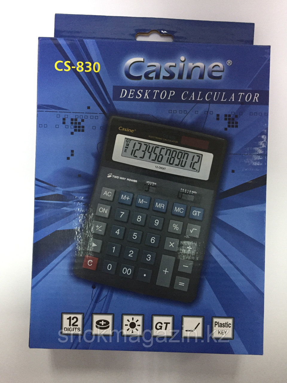 Калькулятор Casine 12-разрядный CS-830 - фото 1 - id-p38695785