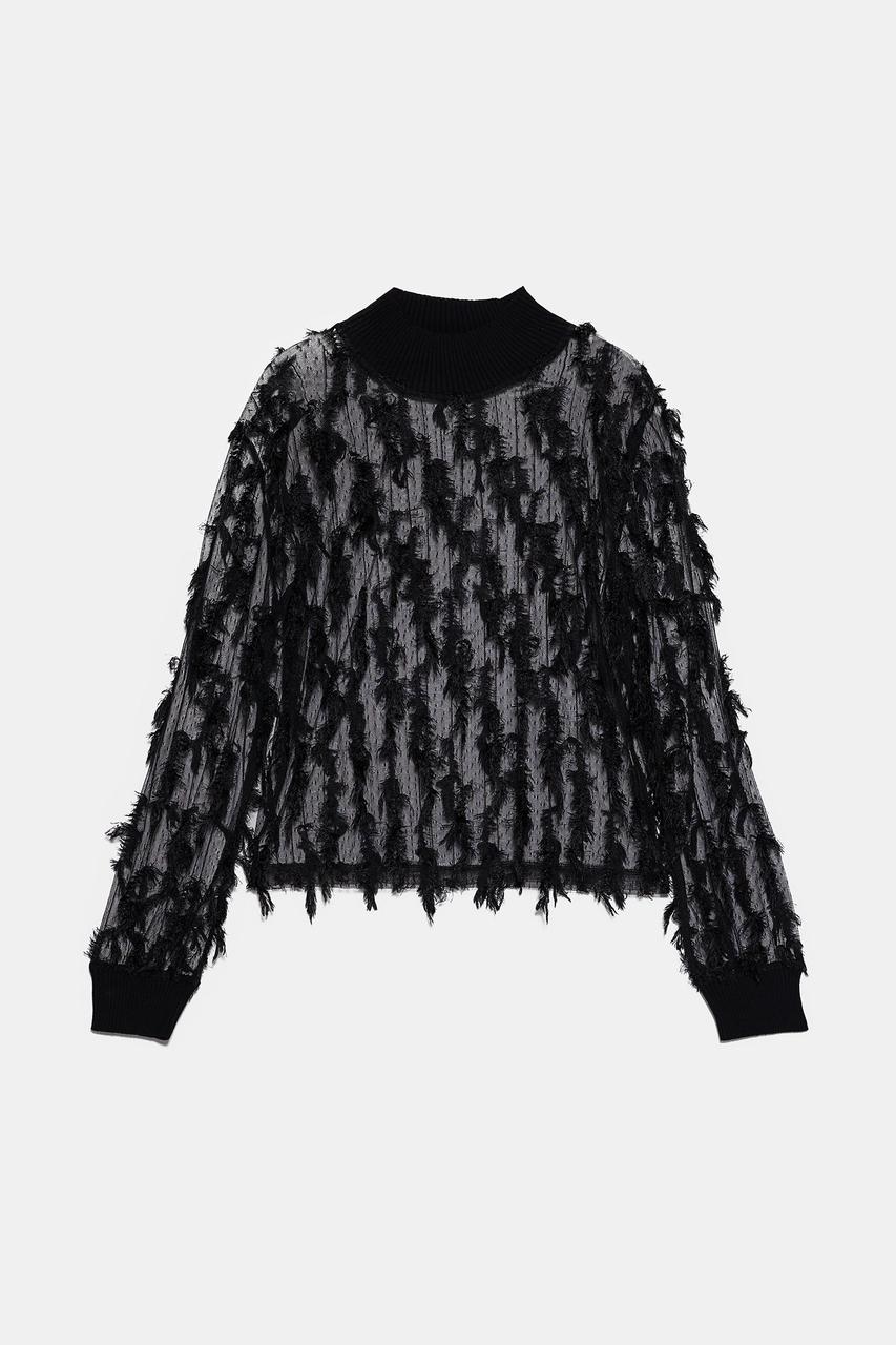 Zara Женская блуза-А4