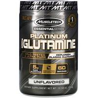 Muscletech, Essential Series, Platinum 100%, глютамин, 300 г