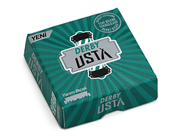 Derby USTA  (лезвия половинки 100 штук) турция