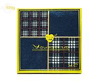 Платок носовой в упаковке (с клеткой), 12 см