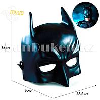 Маска на пол лица Бэтмен (высокопрочный пластик)