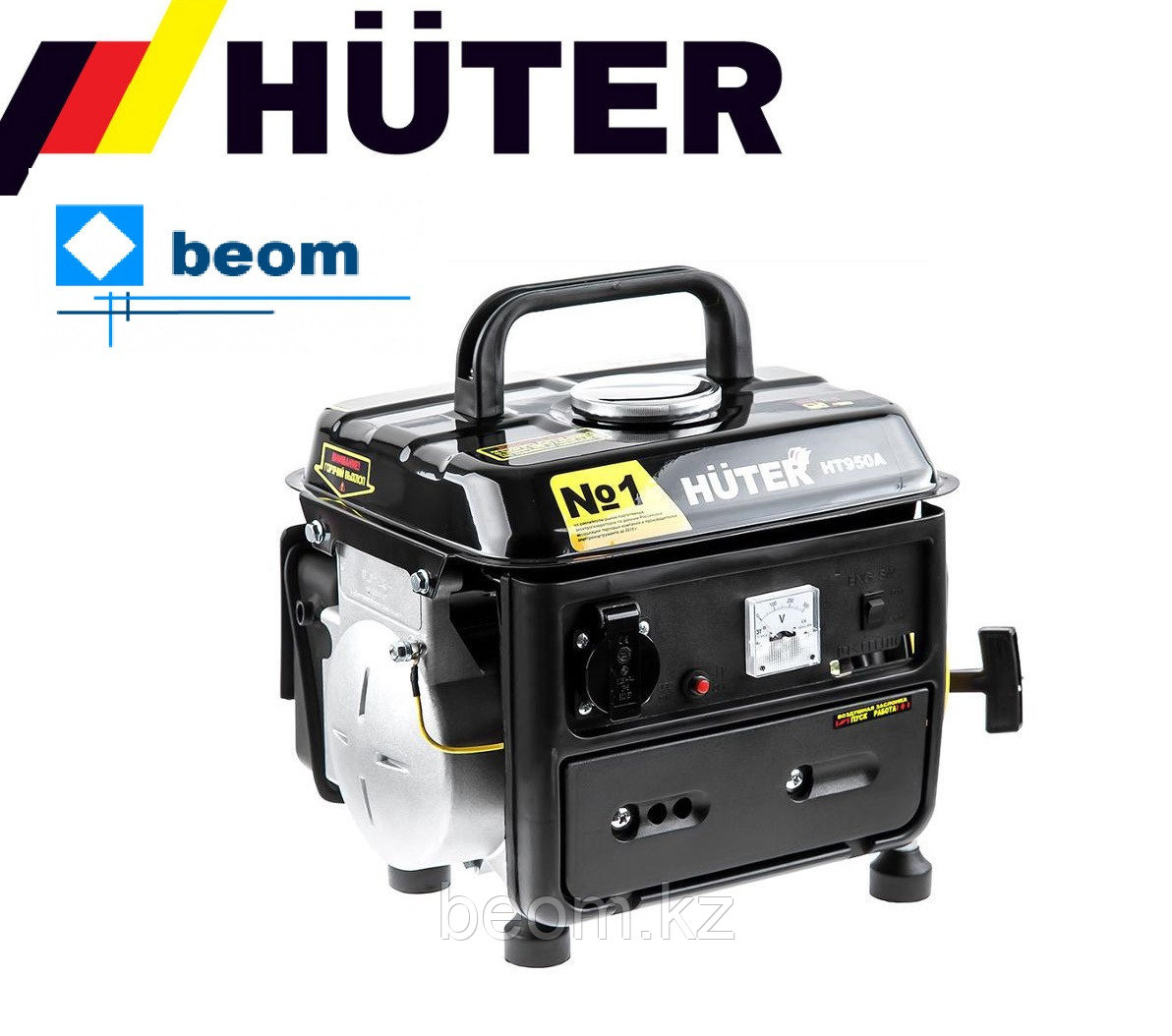 Бензиновый генератор HUTER HT950A (650 Вт | 220 В) - фото 1 - id-p523383