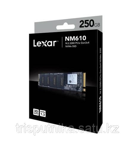 SSD накопитель LEXAR NM610 250GB SSD, M.2 2280, PCIe Gen3x4 - фото 1 - id-p94924922