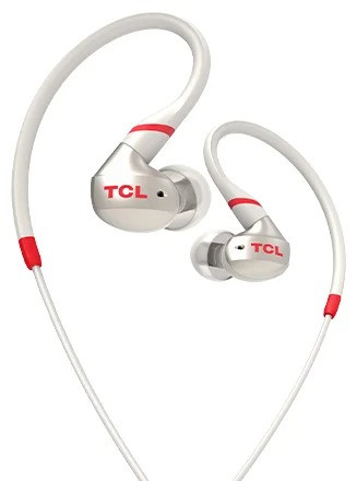 Наушники TCL In-ear Wired Sport Headset, IPX4, Frequency of response: 10-22K, Sensitivity: 100 dB