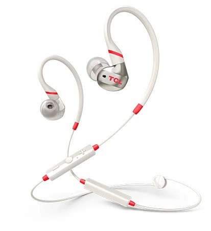 Наушники TCL In-ear Bluetooth Sport Headset, IPX4, Frequency of response: 10-22K, Sensitivity: 100 dB