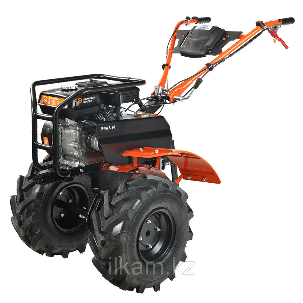 Мотоблок бензиновый Patriot Урал М колеса Extreme