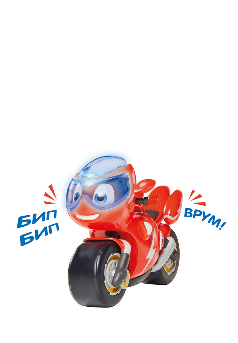 Рикки Зум 37062 Игрушка мотоцикл Рикки (свет, звук) Ricky Zoom