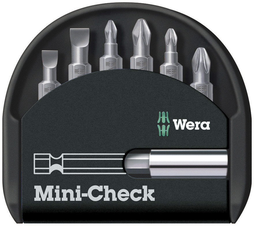 Набор насадок с держателем Wera Mini-Check