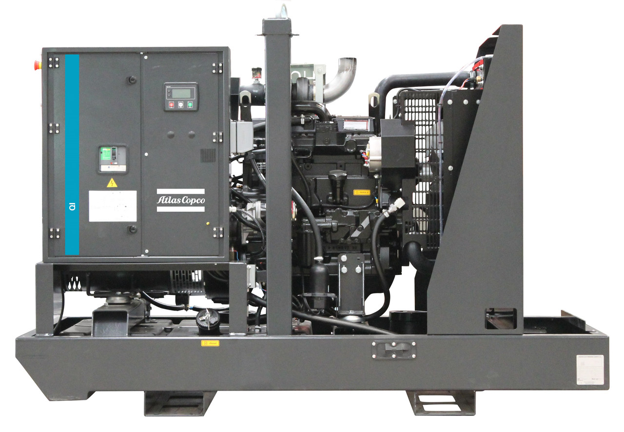 Дизельный генератор Atlas Copco QI 45U в открытом исполнении - фото 1 - id-p94932835