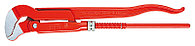 Клещи трубные с S-образным смыканием губок с красным порошковым покрытием 320 мм / 8330010